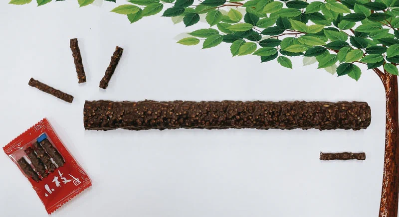 もはや小枝じゃない！？太くて長い「50倍小枝」が登場www