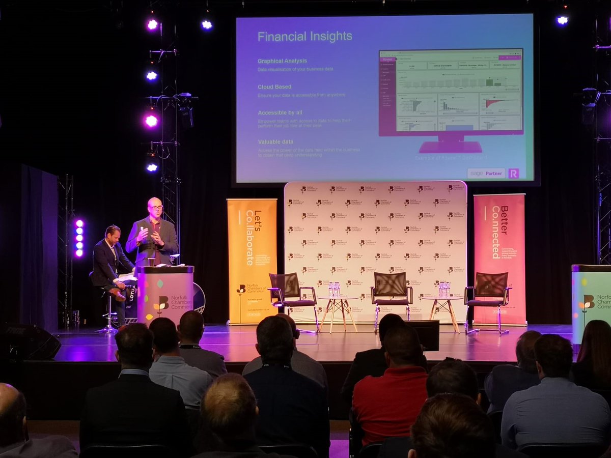 norfolkchamber's tweet photo. @Roveel_Mark from @RoveelHQ shares his insights on driving growth and profitability. Data is key, valuable data is all around you so capturing and analysing is fundamental to your business.
#TalkingTech21 #growth #insights https://t.co/WltfJhe8rv