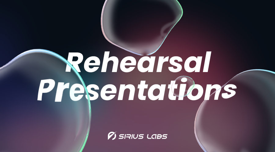 Hackathon Submission Closes Today!
‼️To ensure that final presentations go smoothly, Sirius Labs will organize Rehearsal Presentations(Zoom). 
🚀Participants need to add official Telegram:SiriusLabs
🗓️We'll send you a link to schedule a Rehearsal(Sep16 18:00pm-Sep18 06:00am PDT)