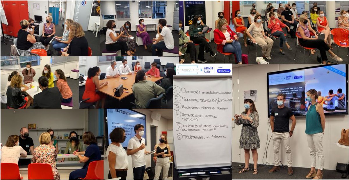 Retour sur l' @AfterWorkRHCA #cotedazur! Un véritable plaisir de se retrouver et de revoir ces sourires !

Avec notre partenaire <a href="/CCIcotedazur/">CCI Nice Côte d'Azur</a>

#DreamTeamRH #AfterWorkRH #RH #RessourcesHumaines #Nice #alpesmaritimes

afterworkrh.com