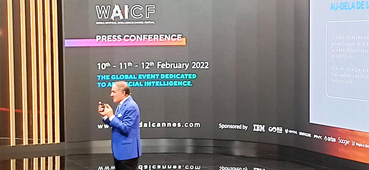 'If humans are not at the heart of artificial intelligence activities, there is no point. We need responsible #artificialintelligence' @LandiMarco1943, @IEuropia