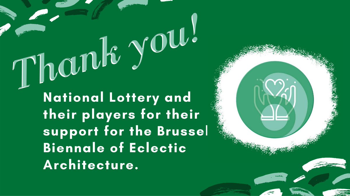 ExploreBrussels's tweet photo. [BRUSSELS BIENNALE OF ECLECTIC ARCHITECTURE]⁠
⁠
Thank you to the National Lottery for their support as our partner. 💚 @LotNat_Belgique  @NatLot_Belgie 
⁠#laloterienationale #explorebrussels #visitbrussels https://t.co/UbLPpRbcmJ