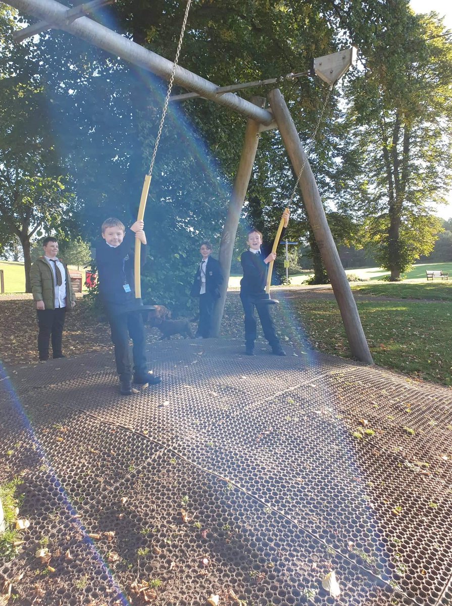 An amazing sunny morning for a walk and talk today with our S1 group. They had a lovely time meeting Cooper and Angus 🐶

#nurture #education #talkitout #teamwork
<a href="/GHSfalkirk/">Graeme High School</a>