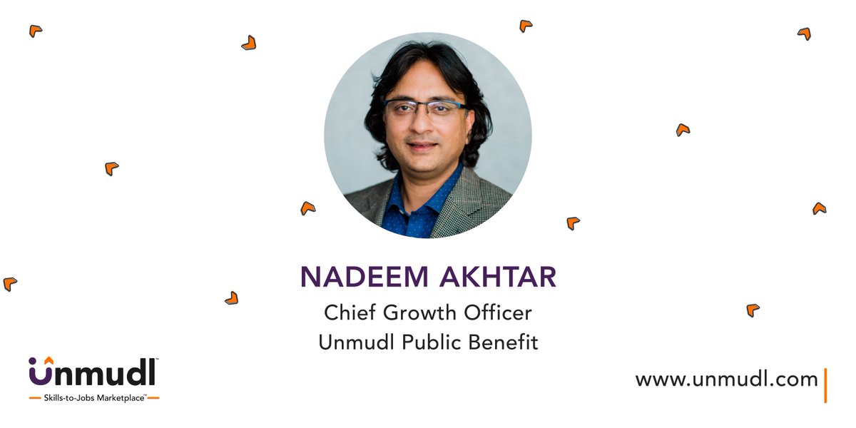 unmudl's tweet photo. We are so excited to welcome Nadeem Akhtar to the team as the Chief Growth Officer to support the growth of #Unmudl Public Benefit.
As CGO, Nadeem will lead the #marketing, #sales, and #communications functions for Unmudl.
Read our press release: https://t.co/5DMFQvURbq https://t.co/nqnrqV8x2q