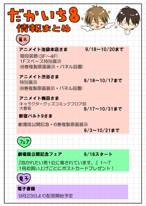 A List Of Tweets Where 抱かれたい男1位に脅されています 公式 映画10 9公開 Was Sent As だかいち8 1 تحليلات تويتر الرسومية الخاصة بهوتويت Whotwi A List Of Tweets Where 抱かれたい男1位に脅されています 公式 映画10 9公開 Was Sent As だかいち8 1 تحليلات تويتر الرسومية الخاصة بهوتويت Whotwi