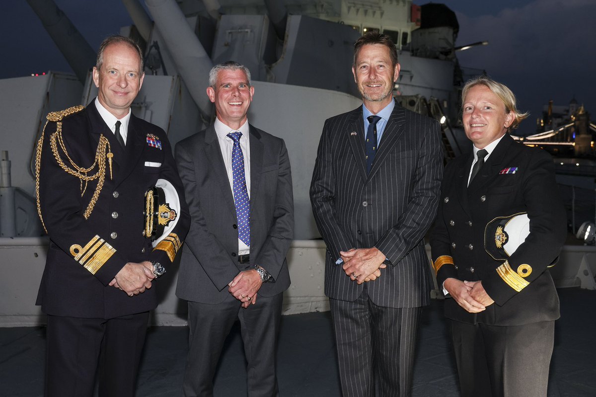 Vice Admiral Jerry Kyd (@vadmjerrykyd) on Twitter photo Superb evening in HMS BELFAST in London with Ultra sponsoring a Royal Navy and Royal Marines Charity event. So much good done for our service personnel, their families and veterans by our National Charity for the Navy. Thank you RNRMC! <a href="/RNRMC/">Royal Navy & Royal Marines Charity</a> <a href="/UltraElec_Group/">Ultra</a> @WO1MickTurnbull Superb evening in HMS BELFAST in London with Ultra sponsoring a Royal Navy and Royal Marines Charity event. So much good done for our service personnel, their families and veterans by our National Charity for the Navy. Thank you RNRMC! <a href="/RNRMC/">Royal Navy & Royal Marines Charity</a> <a href="/UltraElec_Group/">Ultra</a> @WO1MickTurnbull