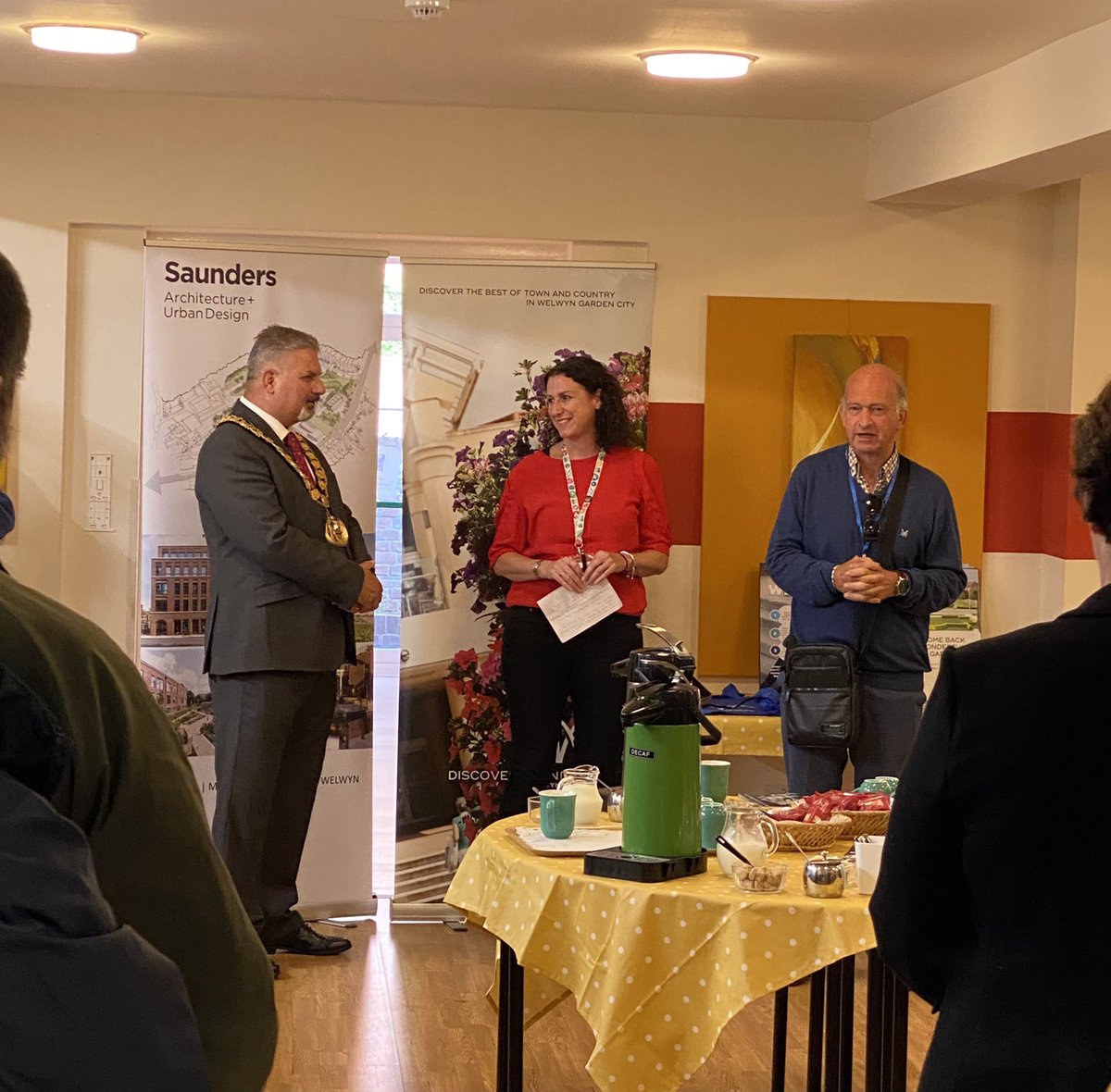 ‘Be an Ebenezer Howard and long after you’re dead, people will love you for it’ - says Councillor Peter Hebden, Mayor of Welwyn Hatfield Borough Council at our official welcomes this morning. 

#WGC100