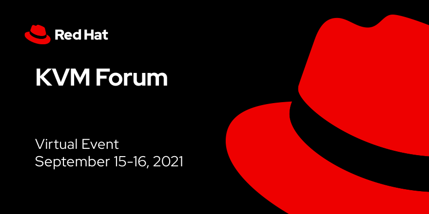 redhatopen's tweet photo. libkrun: More than a VMM, in Dynamic Library Form w/ @slpnix in 1 hr at #kvmforum https://t.co/ON9E36YLjD https://t.co/DHP1gWPlj6