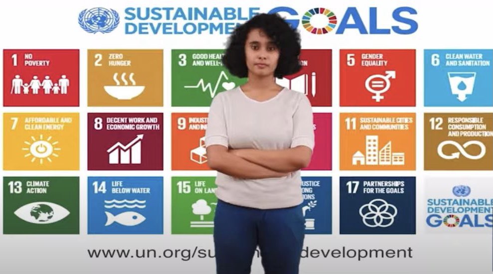 ‼️Youth action on peace &amp; social change is key🔑 to #Agenda2030!✌️

In support of UNODC’s🇺🇳 #LockdownLearners &amp; #Education4Justice, Ms Abza Dorbala of <a href="/KnpsIndia/">KNPS Phagwara India</a>🇮🇳 has produced a unique #Rap anthem🎶 on the #GlobalGoals🌍!

📣Listen in: bit.ly/3CddVJF

#Music4Good #UNGA