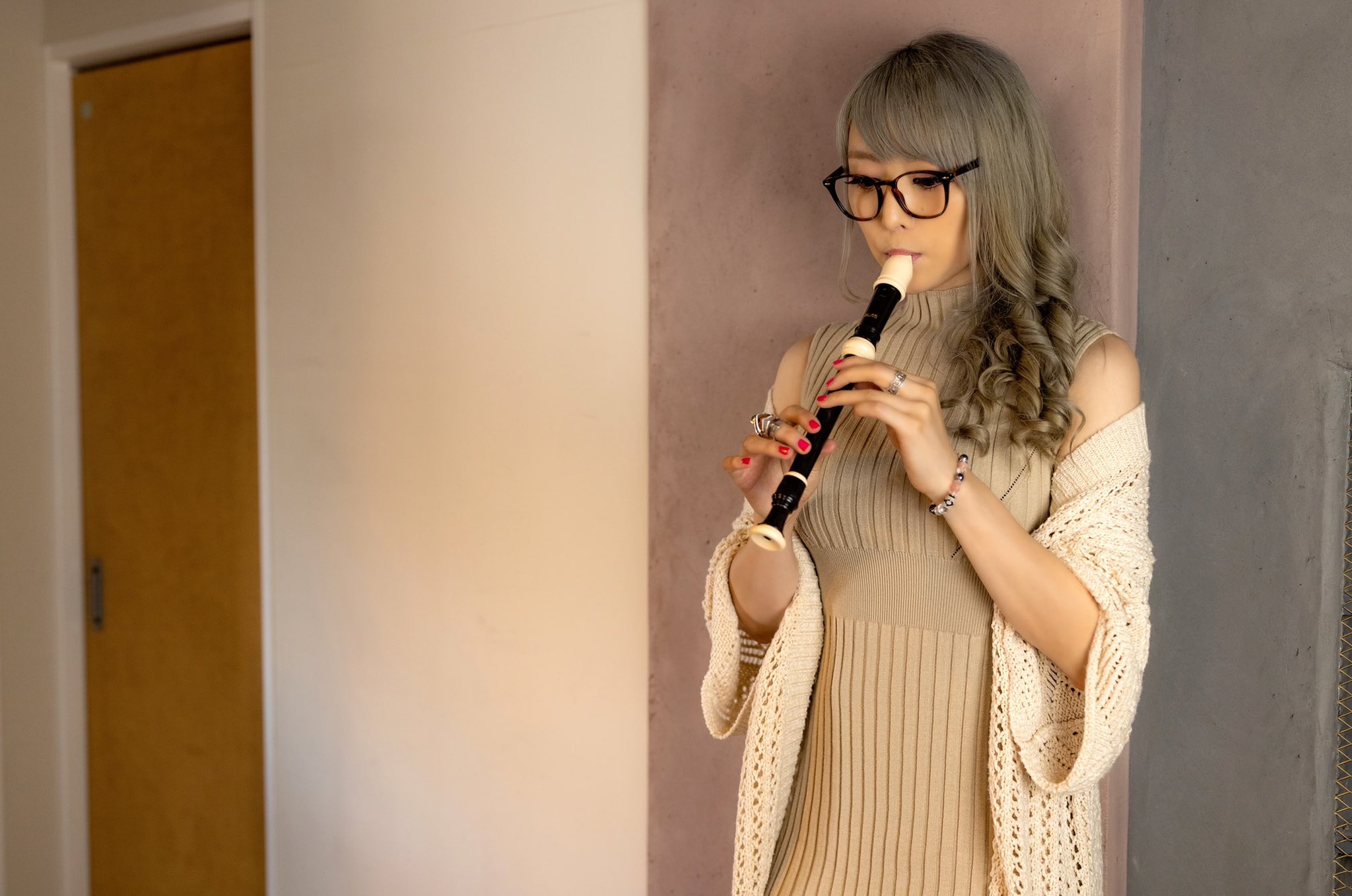 リコーダー オナニー twitter 