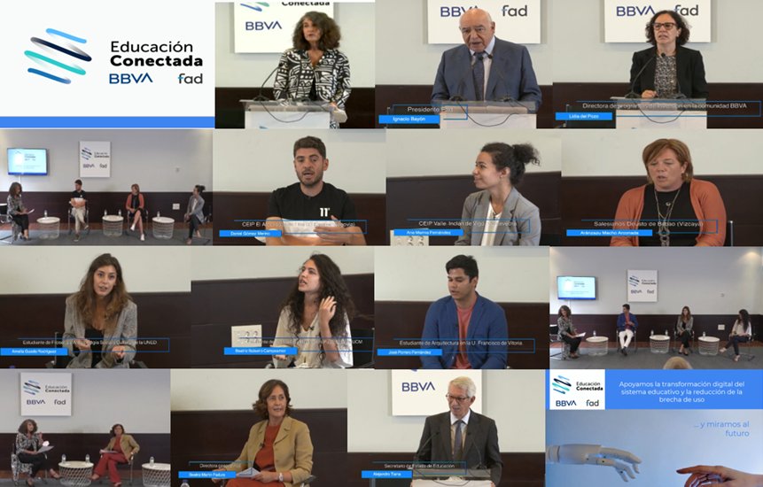 Asistimos a la presentación de los ganadores del reto #RepensandoAulas de
<a href="/EduConectada/">Educación Conectada</a> profesorado y alumnado que mostraron sus ideas para promover un retorno a las aulas.
<a href="/ceiparcipreste/">Arcipreste de Hita</a> <a href="/salesdeusto/">Salesianos Deusto</a> <a href="/UNEDOurense/">UNED Ourense</a> <a href="/unicomplutense/">Complutense</a> <a href="/ufvmadrid/">Universidad Francisco de Vitoria</a> 
Enhorabuena a los galardonados👏👏