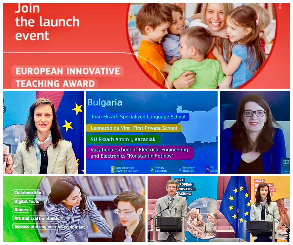 GabrielMariya's tweet photo. Pleased to launch the 🇪🇺 Innovative Teaching Award! 🏆#EITA
It will award excellent teaching practices, teachers & schools engaged in 🇪🇺 cooperation projects. Will honor new approaches to #educ & training, paving the way for schools of the future! 👩🏫
👉https://t.co/RfpKUNxpin https://t.co/tXne2l5Uny