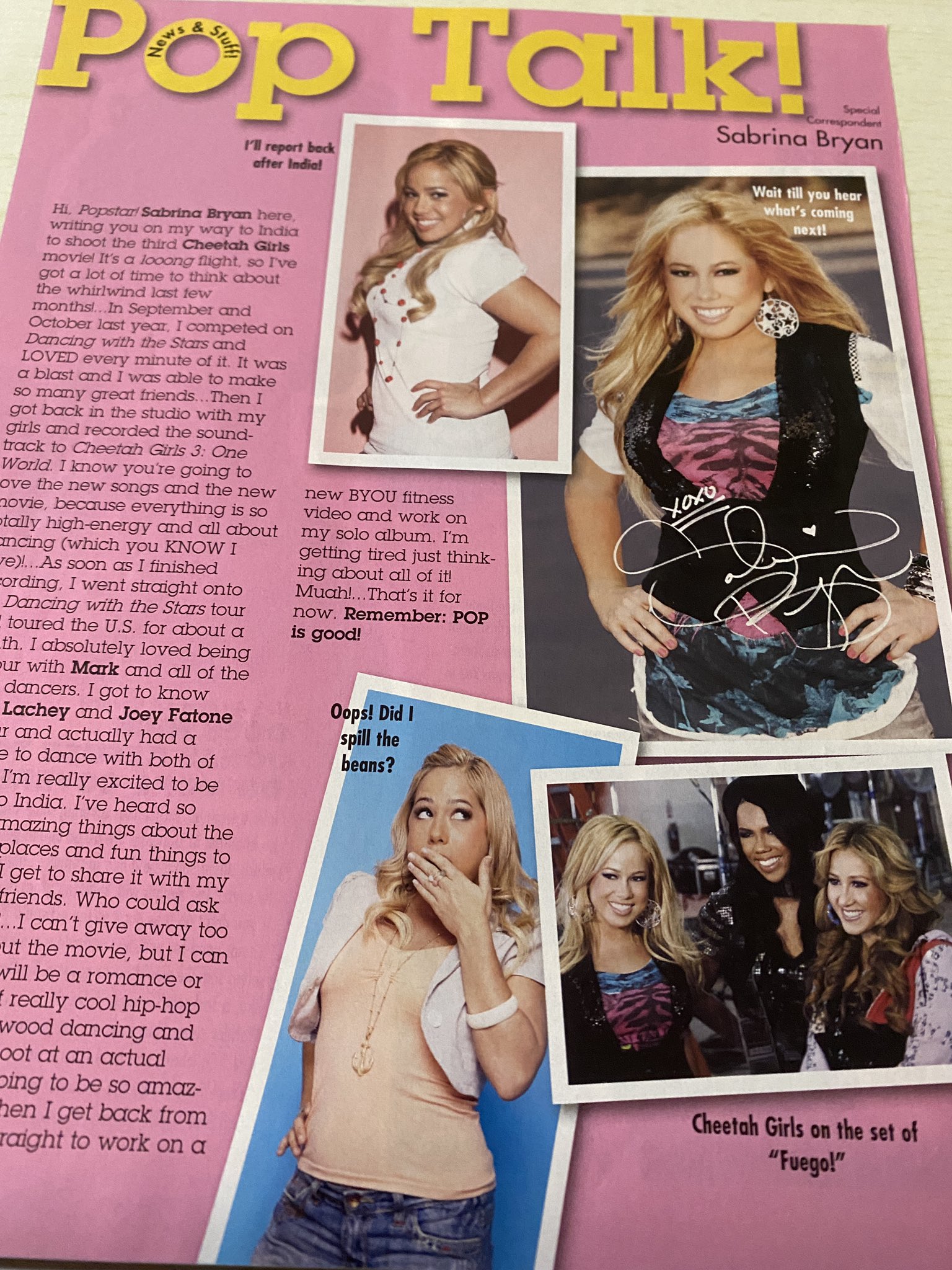 Happy 37th Birthday Sabrina Bryan 