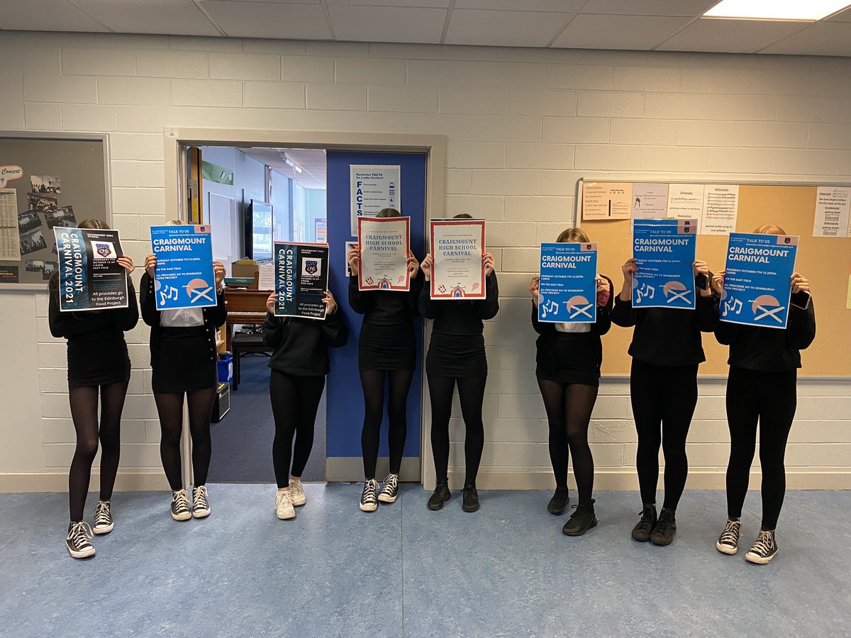 CHS_EventsS3's tweet image. Here we go! S1 Craigmount Carnival is happening on the 7th of October at lunchtime (12.20-1.05pm) 🎇 Stay tuned for more info and keep an eye out around the school for our posters 🤩 @CraigmountHS #pupilleadership #eventsmanagement