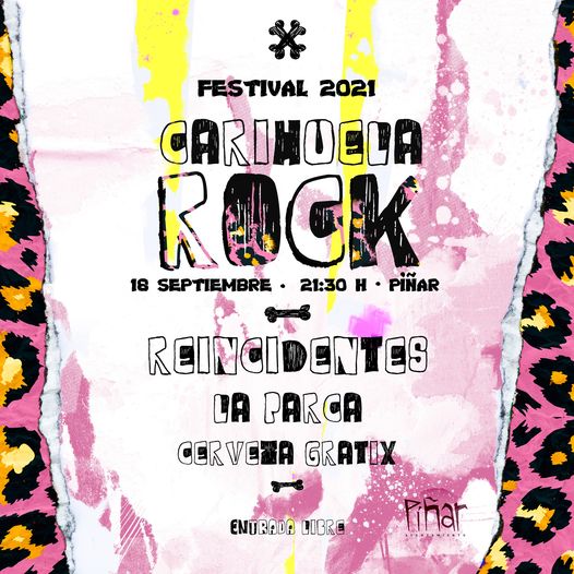 El S18Sep se celebran dos modestos pero atractivos festivales: el Benarock, con el proyecto Mawlid de Antonio Arias y Ramón Rodríguez, y The Soulbreaker Company; y el Carihuela Rock de Píñar, con Reincidentes, y los grupos granadinos La Parca y Cerveza Gratix.