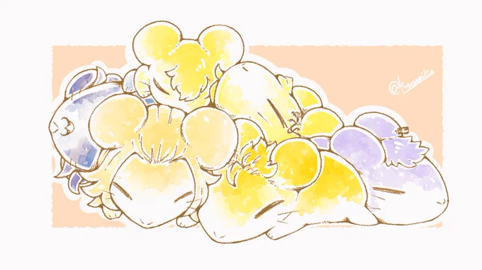 東卍ハムちゃんず……幸せであれ…………🐹✨✨ 