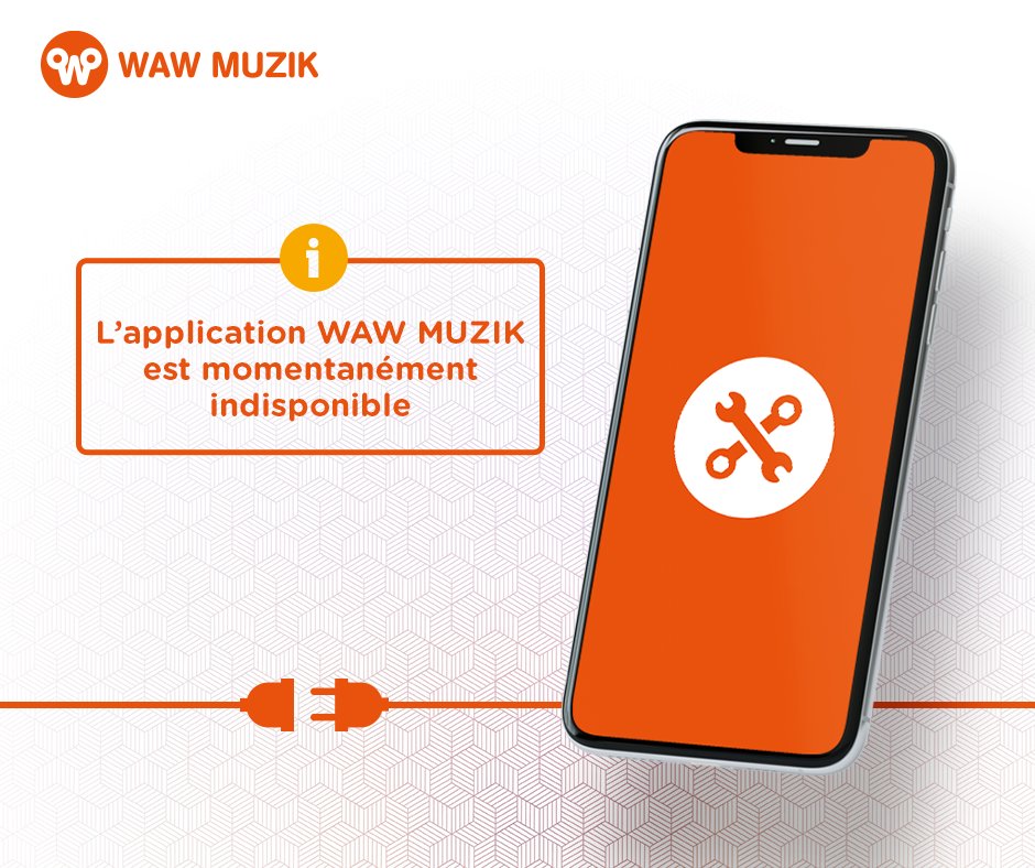 🚨INCIDENT WAW MUZIK sur ANDROID ‼️
WAW MUZIK est momentanément indisponible sur PLAY STORE.
La team WAW MUZIK s’excuse et vous rassure que le problème est en cours de résolution.
L’application reste disponible pour tous les anciens abonnés et utilisateurs IOS📲
On est ensemble!