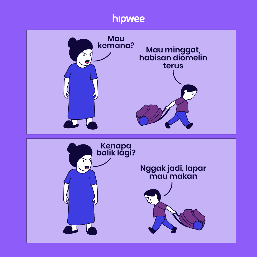hipwee's tweet photo. Apalah daya nggak bisa berpisah lama sama rumah~
Pernah ngalamin kayak gini juga pas kecil SoHip? Umur berapa nih kamu kepikiran mau minggat?
#HipweeUpdate https://t.co/XPdK6Tukiy