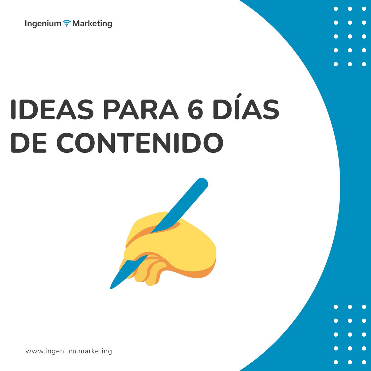 ingenium_mkt's tweet photo. Míralo aquí 👉 https://t.co/Eszg0IsE4T https://t.co/p2hXOtNcuu