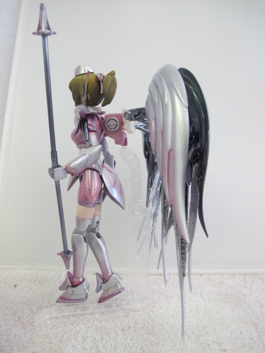 mokanaman's tweet photo. Bandai HGBF Super Fumina Axis Angle by Mokanaman #animeart #mechamusume #msgirl #gundamgirl #funtobuildgunpla #gunpla #bandai #gundammodel #plamo #scalemodel #modelkit #plasticmodel #artistontwittter #painting #airbrush #otaku #gundam #plamodel #art #artwork #anime #animegirl https://t.co/P5017Qknv1