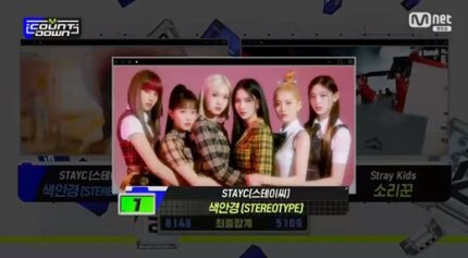 tgk_world's tweet photo. Congratulazioni alle #STAYC per essere arrivate prime a Mcountdown questa settimana! 🎉🏆 @STAYC_official #STEREOTYPE3rdWin https://t.co/ivZ8THpaRp