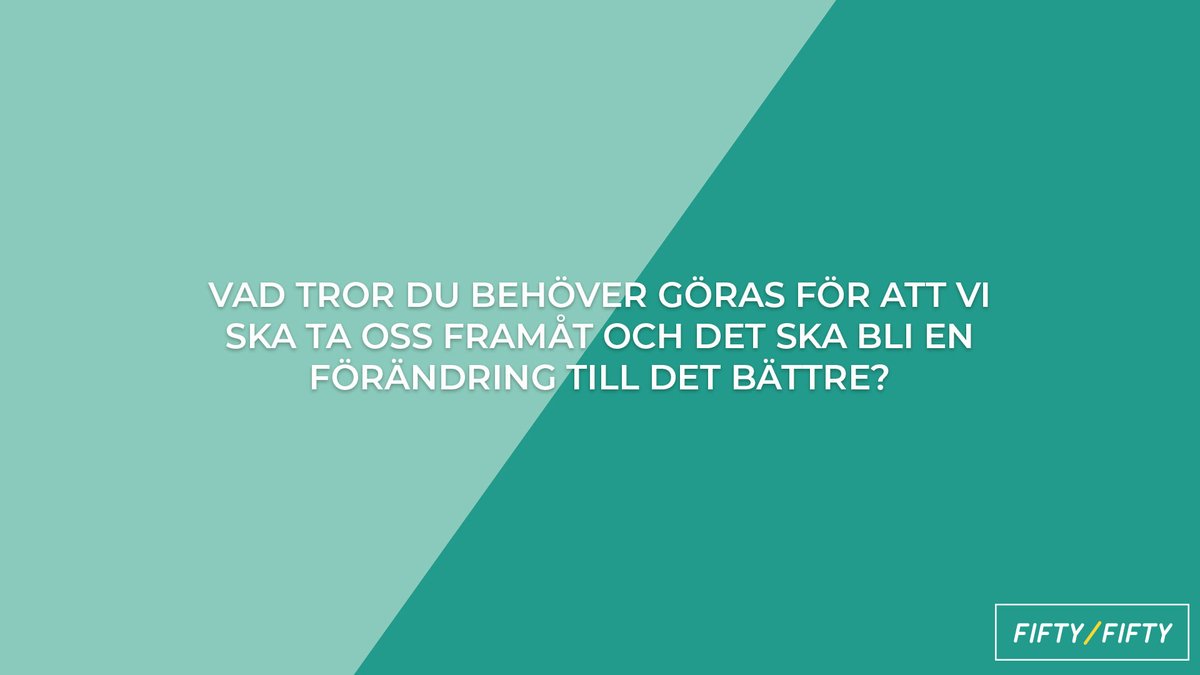 svenskinnebandy's tweet photo. Vad tror du behöver göras för att vi ska ta oss framåt och det ska bli en förändring till det bättre?

@coornelia, ambassadör för utbildningen Fifty/Fifty, berättar om sina tankar. 

@TTGinnebandy 

https://t.co/jUhVZdPZfP https://t.co/Gt21QMUoDl