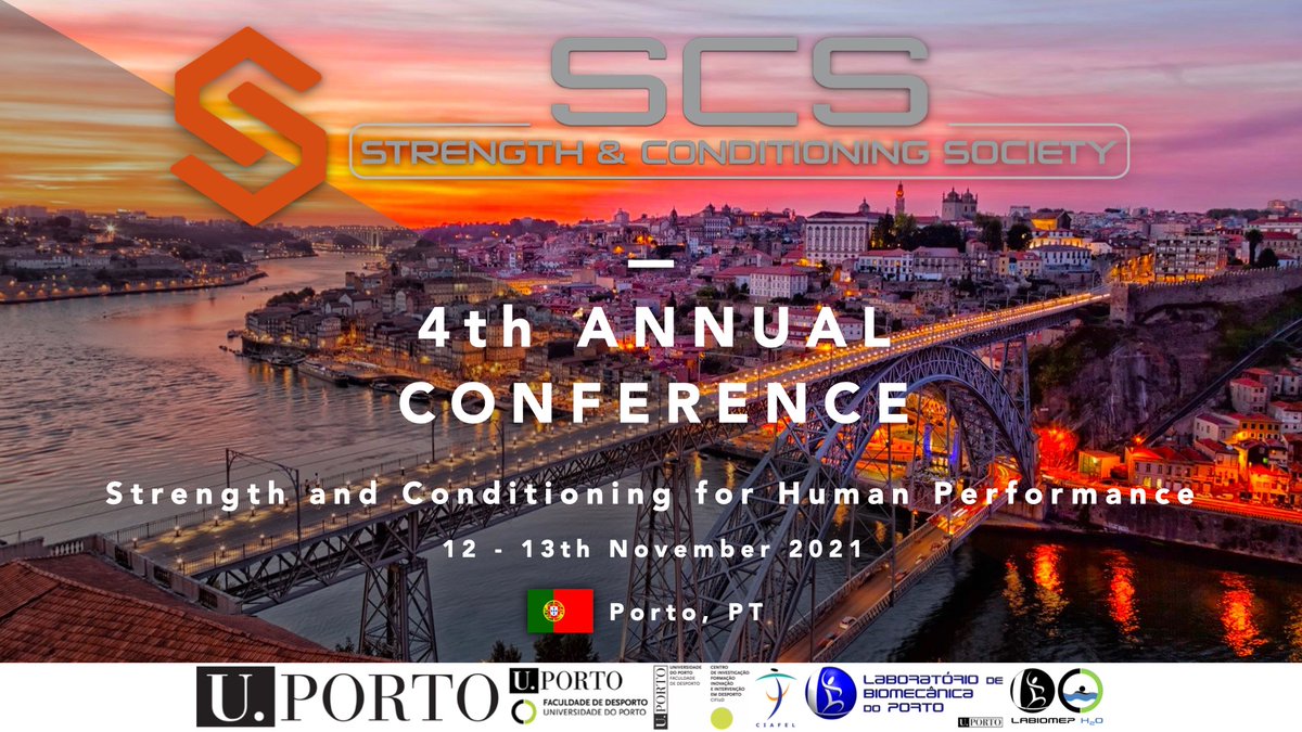 👋Welcome to the #SCS4thAnnualConference! 🏙️On-site🇵🇹Porto, PT (100 seats available) 🌐Streamed Worldwide 🔝Invited Speakers 📰15/10 Abstracts OPEN CALL by @Sports_MDPI 💬Workshops 🏆SCS Awards Are you going to let it pass you by? ℹ️scs.academy/strength-and-c… PDF👇