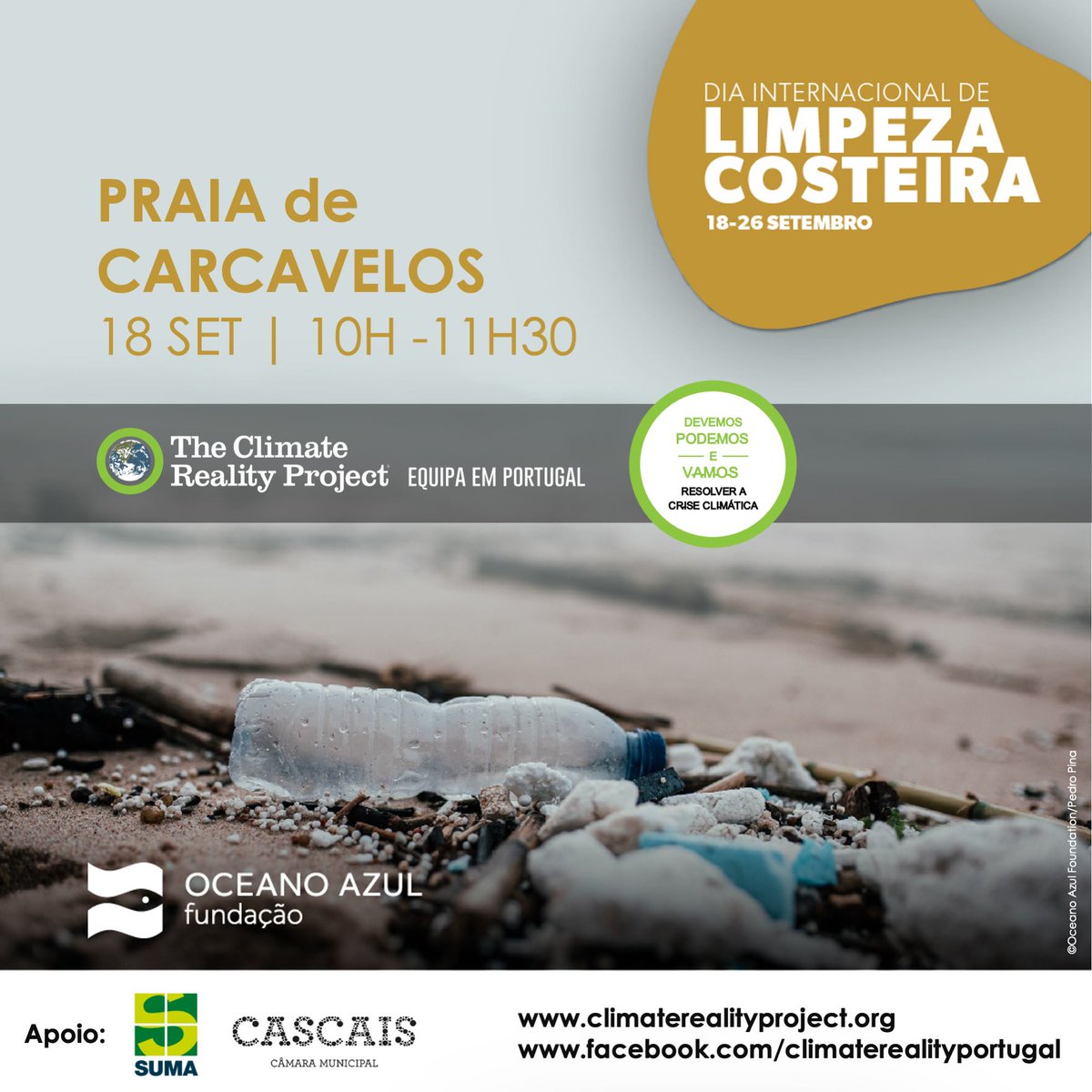 NLembassyPT's tweet photo. All across the 🌍 the @NLNetherlands  participates in #WorldCleanupDay. We'll be at the Cleanup 📍Praia de Carcavelos, organized by @ClimateReality Portugal and @OceanoAzulF. Join us! ⏰18-09, 10:00

#cleanwater4resilientcities #doingbettertogether
@Rivercleanup @mbrc_the_ocean https://t.co/lEFs3LtQHP