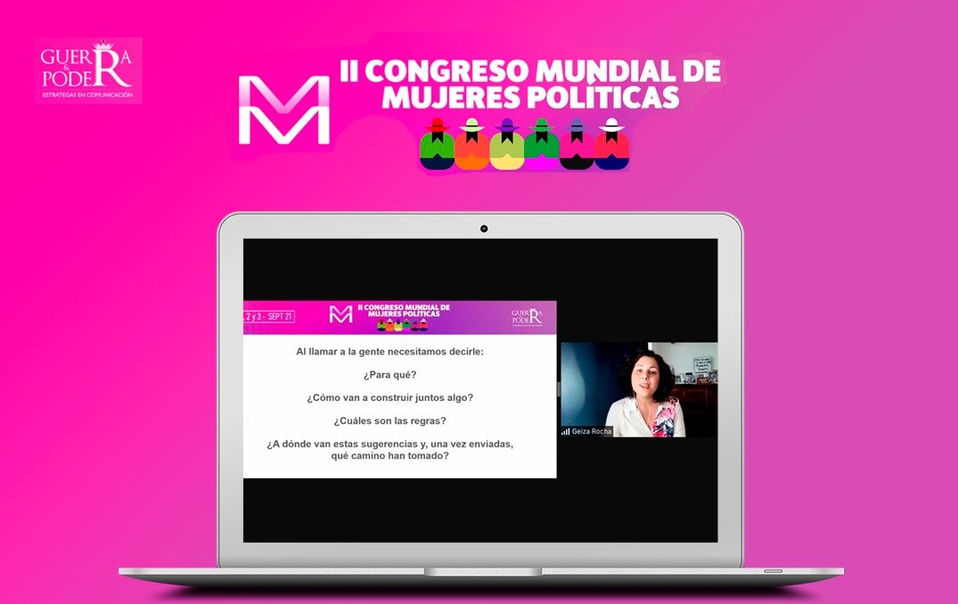 GuerrayPoder's tweet photo. “É preciso usar a voz, a linguagem corporal e a criatividade para unir pessoas entorno de boas ideias. Só podemos mudar a realidade se incluirmos as mulheres nesses espaços (...) Precisamos que outras mulheres se juntem a nós” @geizarocha #IICMMP
https://t.co/NkwfaRueLu https://t.co/hH6Q5ETAjh