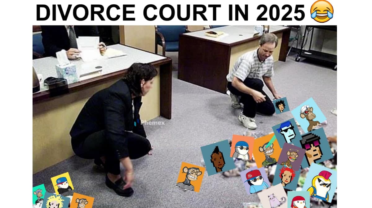 Phemex on Twitter "What does the divorce court in 2025 look like? 👀 