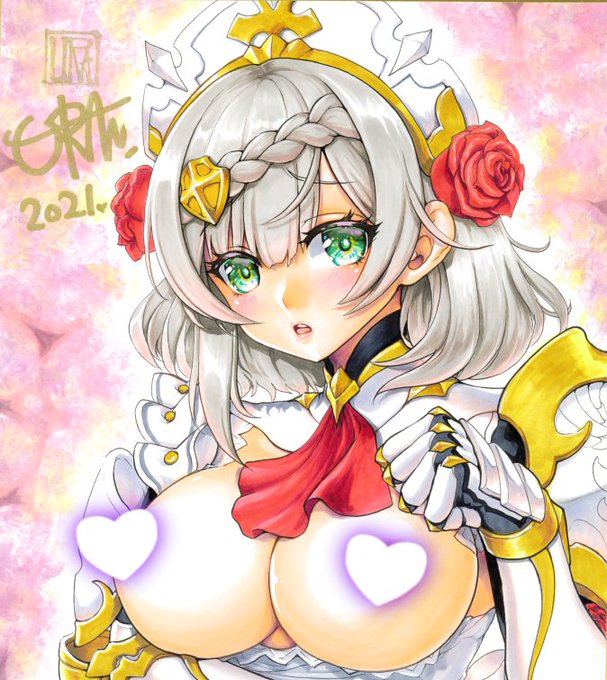 今日の色紙358日目
原神・ノエル
デートイベントのノエル可愛かったぁ…
#描いた色紙なるべく毎日アップする
#コピック #アナログ絵 #原神 #ノエル 