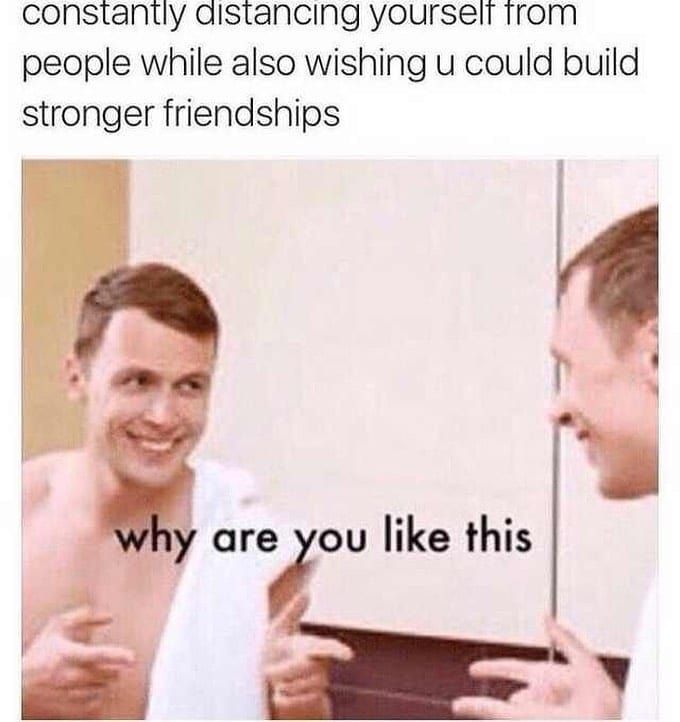 thed4rkdisorder's tweet photo. Reposted from @bpd.babies why are WE like this??? . . . . . . . #mentalhealthawareness #mentalillness #bpd #anxiety #bpdrecovery #bpdsupport #borderline #depression #bpdawareness #borderlinepersonalitydisorderawareness #bpdmeme #borderlinememes #borderlin… https://t.co/1FtNNfdOpd