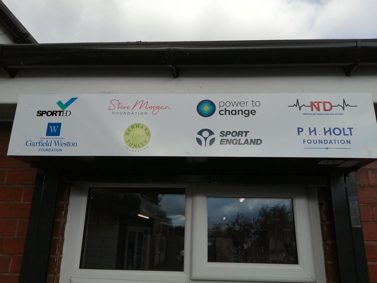 Parr Sports & Community Centre (@parrsports) on Twitter photo Our NEW SIGNAGE. and a thanks to these organisations who have helped and continue to help us make so many positive changes for our community. @sported_northwest, @stevemorganfdn, @peoplesbiz <a href="/GarfieldWeston/">Garfield Weston</a>, <a href="/bernardsunley/">NHNN_BernardSunley</a>, <a href="/Sport_England/">Sport England</a>, <a href="/phhfoundation/">PH Holt</a>, <a href="/ntdshielding/">NTD Shielding</a> Our NEW SIGNAGE. and a thanks to these organisations who have helped and continue to help us make so many positive changes for our community. @sported_northwest, @stevemorganfdn, @peoplesbiz <a href="/GarfieldWeston/">Garfield Weston</a>, <a href="/bernardsunley/">NHNN_BernardSunley</a>, <a href="/Sport_England/">Sport England</a>, <a href="/phhfoundation/">PH Holt</a>, <a href="/ntdshielding/">NTD Shielding</a>