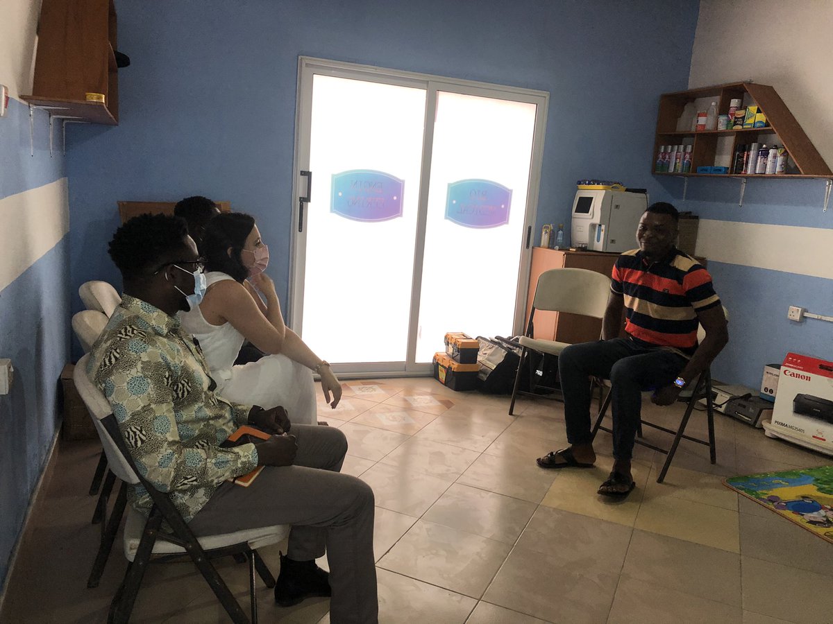 Benjamin_AObeng's tweet image. Earlier today I hosted delegates from the African Health innovation Centre. We had wonderful discussions on the innovation journey and the future of engineering rehabilitation. Big thanks to Emily, Mike and Francis for coming in. We look forward to fantastic collaborations ahead.