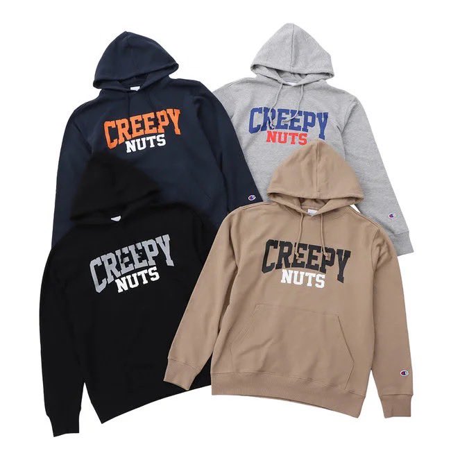 【新品未使用】CreepyNuts × Champion コラボ　パーカー