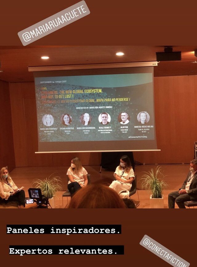 maria_aguete's tweet photo. Bye bye #Pamplona !
Congrats @Conecta_Fiction ! Bravo for a great event, amazing new friends and thanks to my wonderful panelists @Alternativa_M ❤️❤️#conectafiction5 #Gaia #ConectaFICTION https://t.co/uSvS7mlg87