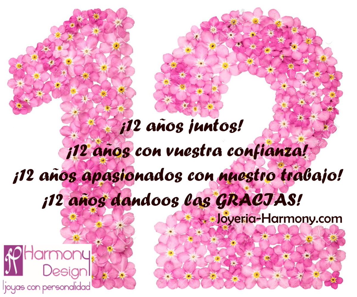 ¡Hoy estamos de celebración por estos 12 años juntos!
<a href="/JoyeriaHarmony/">Joyería Harmony</a> #joyeriaharmony