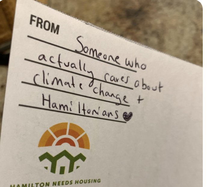 Gasp4Change's tweet photo. #SharpieShenanigans 
From: "Someone who actually cares about climate change + Hamiltonians ♥️"
#postagepaid https://t.co/sWcdbl2xb9