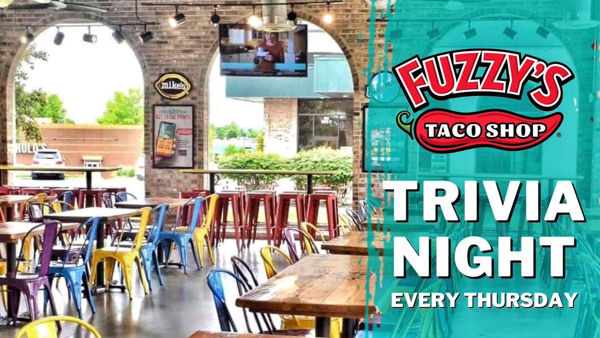 It’s a beautiful night to sit on our patio and play some FREE TRIVIA with tacos and margs in hand. #justsaying #columbiamo Starts at 7PM