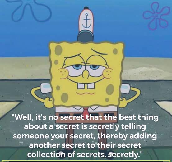 NamzzzinWonder's tweet image. &amp;gt;Being like a &apos;sponge&apos; is the best way to absorb this, that and all 

But

&amp;gt;Sadly some enjoy #sponging off all 

Hah #secrettales  

=Of times when you consciously choose to sponge it all...!!! 

#SpongeBob 😍