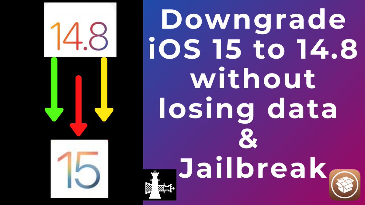 SpecialActionV's tweet photo. Downgrade iOS 15 to iOS 14.8 without losing data &amp; Jailbreak iOS 14.8 Fu... https://t.co/At8Fh3sOPG via @YouTube https://t.co/X4rMLbMYEJ