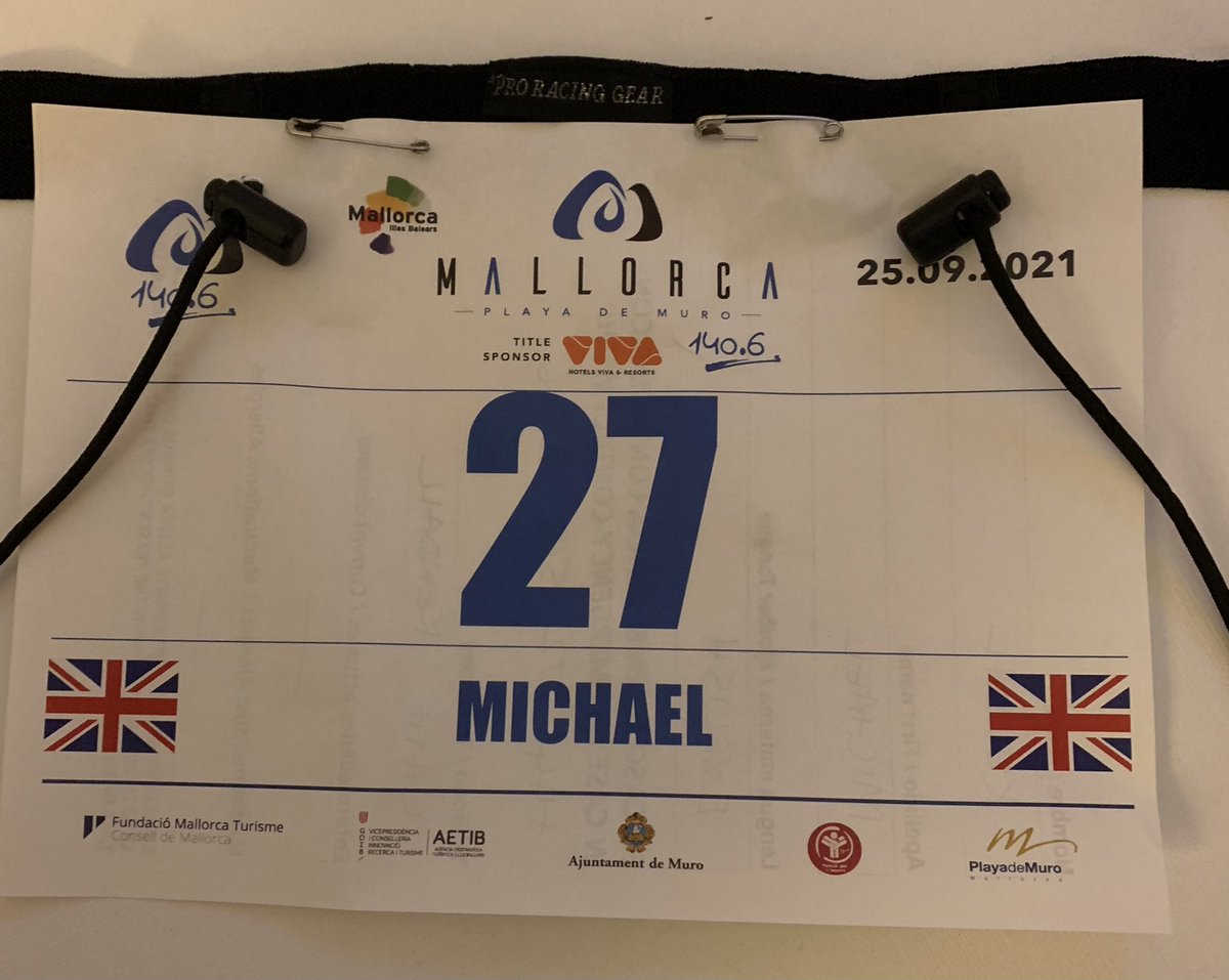 It’s getting close… #mallorca1406 on Saturday. Registered today; race briefing and racking tomorrow; checked participants and it looks like I’m the only M65+ in the full distance race. @ChallengeTC @WoottonTri #Northampton @UkTriChat