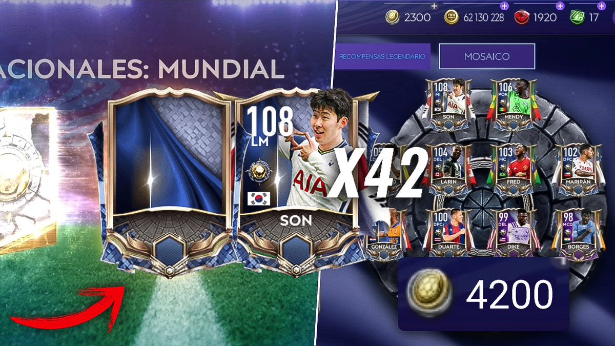 NUEVO VIDEO: "HACEMOS 42 GIROS EN LA NUEVA RULETA EN BUSCA DE SON GRL 108!!! 4.200 FICHAS🤑 || FIFA MOBILE 21"

LINK DEL VIDEO: youtu.be/G2T3wonlrMg

SE AGRADECE ESE APOYO Y RT 😎