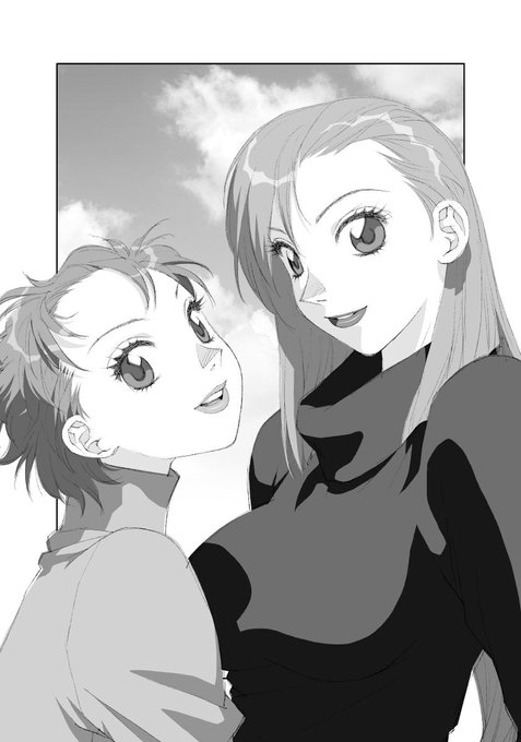 再掲ですが😆扉絵とかカバー絵など…

描いてるシリーズ毎に絵柄が変わるのは(自分でも) どーかと思う
…が、それほどでもないかと諦める😅 