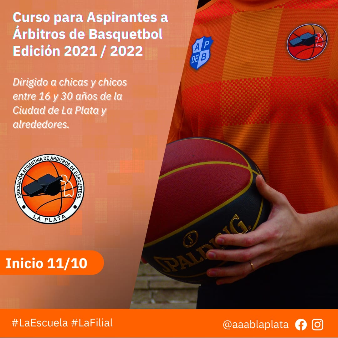 La Escuela de Árbitros de La Plata abre la inscripción para interesados a iniciarse en el arbitraje

Leer más acá 👇👇

nuestrobasquet.com.ar/2021/09/la-esc…