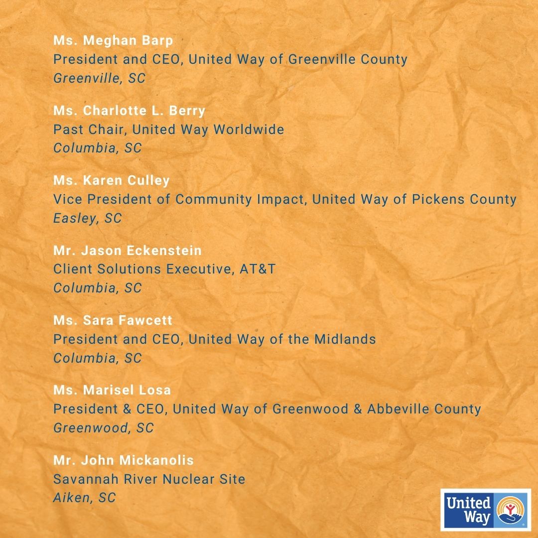 UnitedWayAssoc of SC tweet media