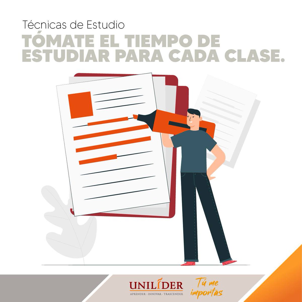 Unilider_univ's tweet photo. Estudiar a diario es importante, establecer un tiempo para hacerlo te permitirá planear mejor tu día.

🔸Recuerda que todos aprendemos a distintos ritmos, lo importante es que tengas confianza y comprendas el material.
#Tumeimportas #UNILIDER https://t.co/SzlgiBBqZA