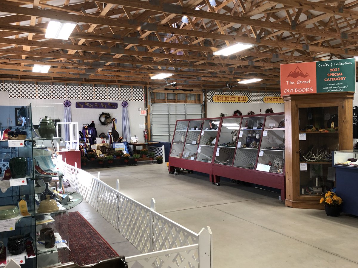 Stop by the Crafts &amp; Collections department when you visit the Durham Fair today to see all of our 2021 “Best Of” winners and crafts and collections items! We’re so glad to see everyone back at the fairgrounds!