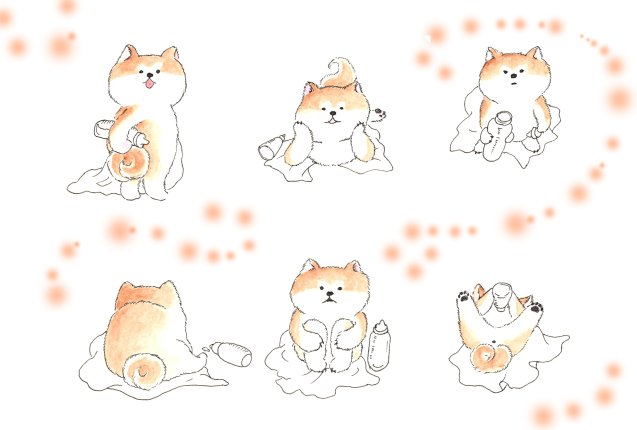 秋田犬の保護のtwitterイラスト検索結果 秋田犬の保護のtwitterイラスト検索結果