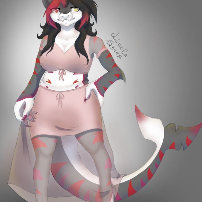 Little_SheepS2's tweet photo. Essa oc linda pertence a 🦈Cherry Izunie 🍒 
Link do amino dela: https://t.co/OW6wor26Yh https://t.co/33bg5sfEdx